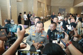 Polda Jatim dan Awak Media Bersinergi Suarakan Narasi Damai Dalam Pemilu 2024