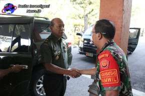 Tim Current Audit Itjenad Kunjungi Korem 163 Wira Satya