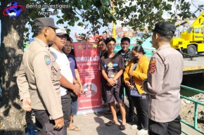 Minggu Kasih Polsek Benoa Bersama Anak Buah Kapal