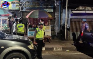 Blue Light Patrol Polsek Dentim, Tingkatkan Keamanan Wilayah