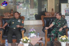 Monev dan Sosialisasi Diklat Bela Negara di Korem 163 Wirasatya
