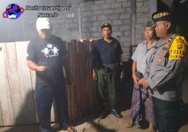 Polisi Banjar Buaji Terlibat Aktif Lakukan Pendampingan Pendataan Penduduk Non Permanen