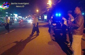 Polsek Dentim Maksimalkan Pelaksanaan Blue Light Patrol: Jamin Keamanan Warga