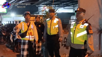 Rutinitas Bluelight Patrol Upaya Preventif Polsek Denpasar Barat Mencegah Aksi Kejahatan