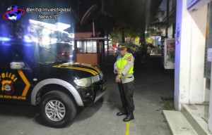 Rutin Gelar Blue Light Patrol, Ini Harapan Kapolsek Kuta Selatan