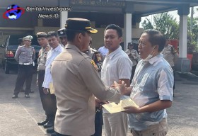 Kapolres Badung Apresiasi Anggota Yang Sukses Mengungkap Kasus Tindak Pidana Narkotika