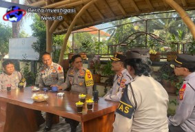 Upaya Tingkatan Pelayanan, Kapolres Badung Sidak di Polsek Abiansemal