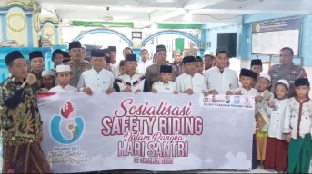 Sambut Hari Santri Polres Tanjung Perak Ajak Santri Wani Berbudaya Tertib