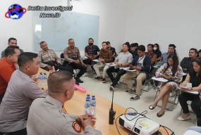 Gelar Jumat Curhat Polsek Denpasar Barat Setiap Aspirasi Karyawan Wuling