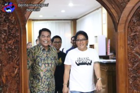 Kapolda Bali Hadiri Perayaan HUT Kabupaten Badung di Puspem Badung