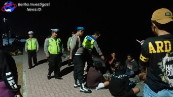 BLP Sebagai Kunci Keamanan Polsek Dentim Jaga Kondusifitas Wilayah Sepanjang Malam
