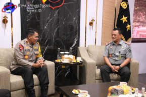 Kakanwil Audiensi Dengan Kapolda Bali, Alih Tugas Hingga Apresiasi Pam AALCO