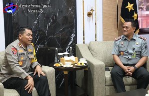 Kapolda Bali Terima Kunjungan Kemenkumham RI Kanwil Bali