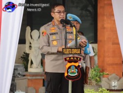Polresta Denpasar Gelar Deklarasi Pemilu 2024 Damai dan Doa Bersama