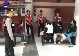 Giat Patroli Personil Polres Bandara Ngurah Rai Rutin Berikan Imbauan Kamtibmas