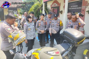 Dit Binmas Polda Bali Melalui Tim Supervisi dan Asistensi Kunjungi Polsek Densel