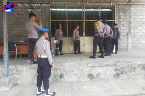 Pastikan Keamanan Logistik Pemilu, Karendal Ops Mantap Brata Agung Lakukan Pengecekan