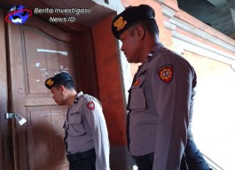 Tahapan Pemilu Dimulai, Polresta Denpasar Laksanakan Pengamanan Kantor KPU