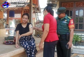 Calon Pengantin di Desa Sanding Skrining Pesiapan Dipantau dan Didampingi Babinsa