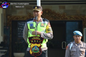Waka Polres Pimpin Apel Pagi Personil OMB: "Tingkatkan Patroli dan Jaga Kesehatan