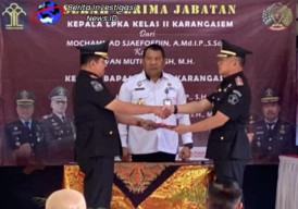 Sambut Pemimpin Baru, LPKA Gelar Sertijab