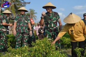 Kunker Hari Kedua di NTT Pangdam IX Udayana Sejumlah Peresmian Dilakukan