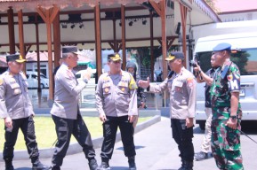 Polrestabes Surabaya Siapkan Pengamanan Kunjungan Ibu Negara