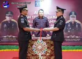Sertijab Pimpinan Baru Rutan Gianyar, Agung Hascahyo Resmi Gantikan M. Bahrun