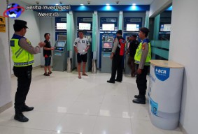 Gencarkan Bluelight Patrol Polsek Denpasar Barat Cegah Gangguan Kamtibmas