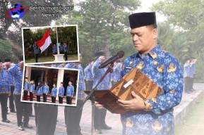 Bersama Majukan Indonesia, Kemenkumham Bali Gelar Upacara Peringatan HSP ke 95