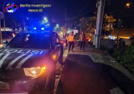 Gencarkan Patroli Cahaya Biru Polsek Dentim Ciptakan Keamanan Wilayah