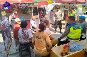PPK Jumat Curhat Polsek Benoa Bersama Pedagang Musiman Pelabuhan Benoa