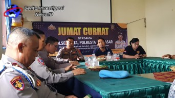 JC Polresta Denpasar dan Polsek Kuta Serap Curhatan dan Keluhan Masyarakat