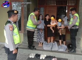 Bagikan Sembako ke Yayasan Angel Heart Bali pada Minggu Kasih