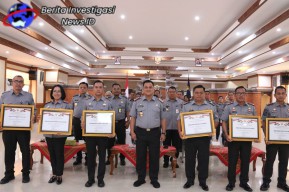 Wujudkan Layanan Publik Berbasis HAM, Kanwil Kemenkumham Bali Bersama Lima UPT Raih Penghargaan P2HAM