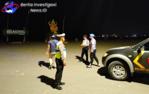 Blue Light Patrol Polsek Dentim Tingkatkan Keamanan Wilayah Malam Hari