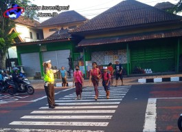Tingkatkan Pelayanan Polantas Berikan Rasa Aman Anak Sekolah