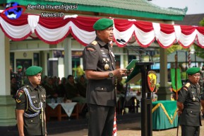 Pangdam IX Udayana Pimpin Upacara Peresmian Alih Kodal Yonif 741 Garuda Nusantara