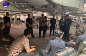 Polres Kawasan Bandara Lakukan Safari Keamanan dan Kesehatan Jaga Sitkamtibmas Kondusif
