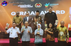 Kemenkumham Meraih Terbaik Kedua Dalam Penghargaan Germas Award Tahun 2023