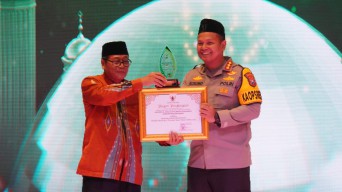Masjid Al Ikhlas Polresta Sidoarjo Berhasil Meraih Juara Tiga Dalam Penganugerahan Masjid Award 2023