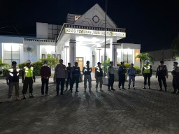 Patroli Skala Besar Polres Nganjuk Libatkan Instansi Samping, Ciptakan Kondisi Aman dan Kondusif Selama Pemilu 2024