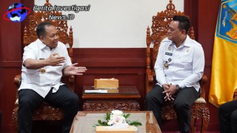 Perkuat Kerjasama Dengan Pemerintah Provinsi, Kakanwil Kemenkumham Bali Temui Pj. Gubernur Bali