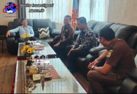 Tingkatkan Sinergisitas, Kajari Gianyar Terima Audiensi Karutan Gianyar