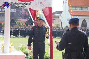 Kapolda Bali Pimpin Upacara HUT Brimob Polri ke 78