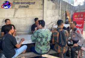 Sat Samapta Polresta Denpasar Gelar Jumat Curhat Bersama Komunitas Gojek