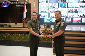 Kasdam IX Udayana Dampingi Wakil Rektor I Unjani Dalam Rangka Sosialisasi Penerimaan Mahasiswa Baru di Makodam