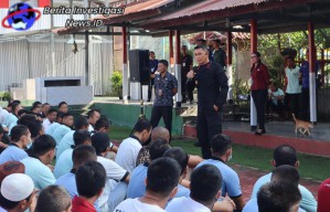 Arahan Kepada Warga Binaan, Kalapas Kerobokan: "Amalkan Catur Dharma Narapidana"