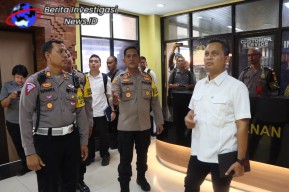 Kapolres Badung Sambut Tim Verifikasi Lapangan Pemantauan dan Evaluasi Kinerja Penyelenggaraan Pelayanan Publik Tahun 2023