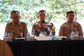 Jumat Curhat di Sukorejo Kapolres Ponorogo Minta Perguruan Silat Turut Jaga Kondusifitas